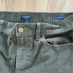 J Crew Corduroy Pants.
